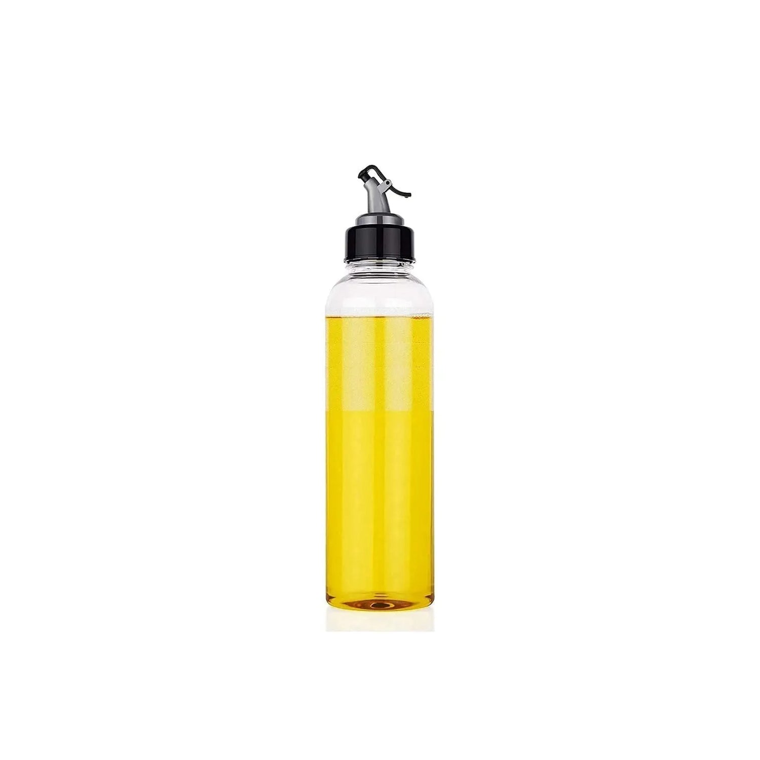 1 liter oil dispenser, clear with drip-free spout 1 liter oil dispenser, clear with drip-free spout
